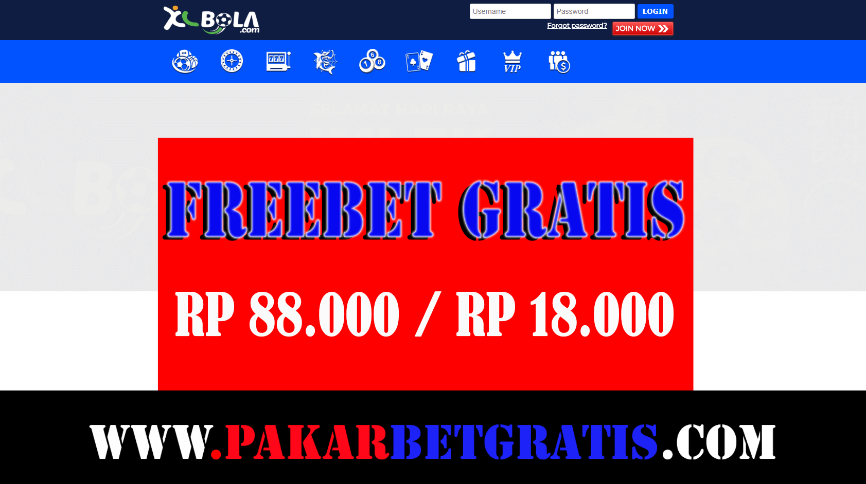 Freebet XLBOLA