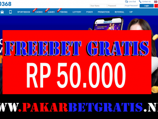 Freebet Gratis Rp 50.000