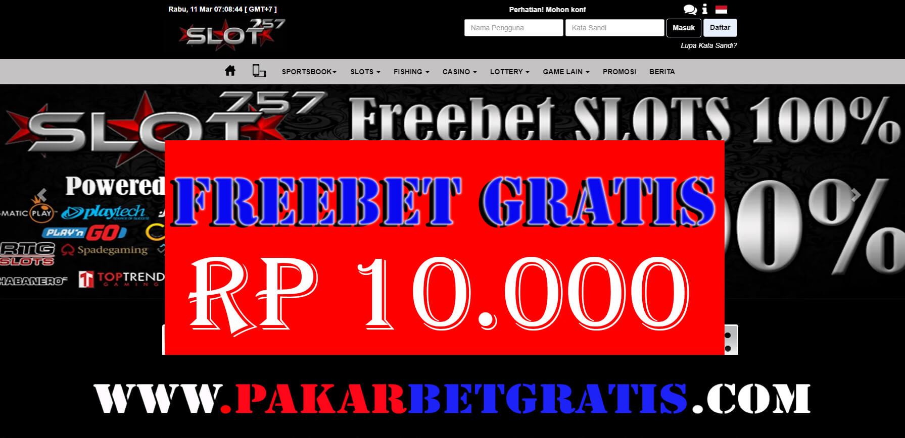 Freebet Gratis mpo757 Rp 10.000 Tanpa Deposit