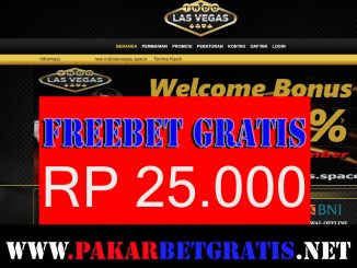 Freebet Indolasvegas Rp 25.000 Tanpa Deposit