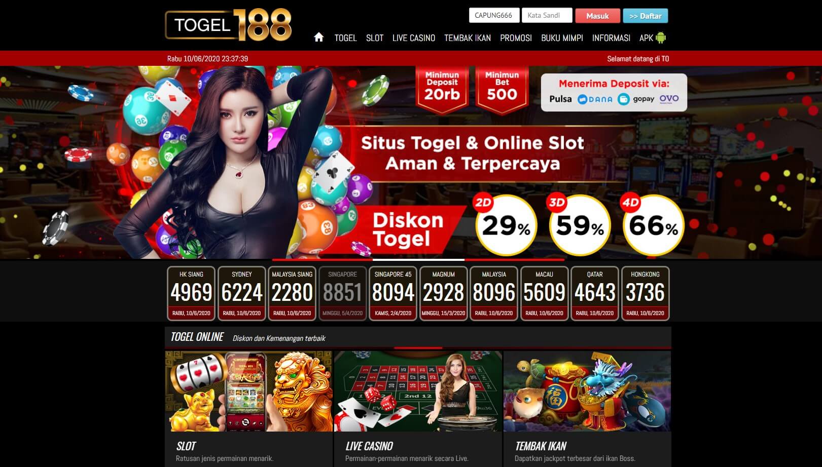 Link Alternatif Togel188