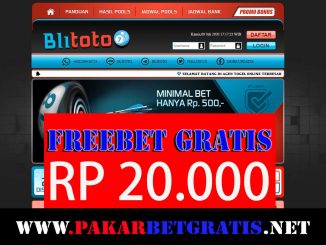 Freebet Gratis Blitoto Rp 20.000 tanpa Deposit