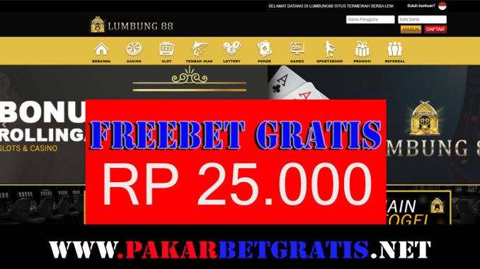 Frechips gratis Rp 25.000 Tanpa Deposit