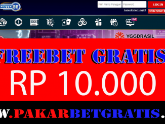 Freebet gratis okto88 Rp 10.000 Tanpa Deposit