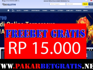 Freebet Gratis Sboslot99 Rp 15.000 tanpa deposit