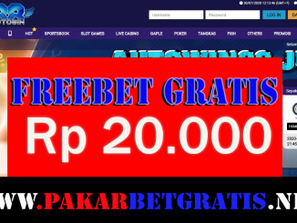 Freebet gratis autowin88 Rp 20.000 tanpa Deposit