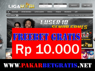 Freebet gratis ligahobi Rp 10.000 Tanpa Deposit