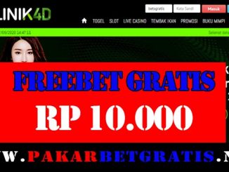 Situs Klinik4D Freebet Rp 25.000 Tanpa Deposit