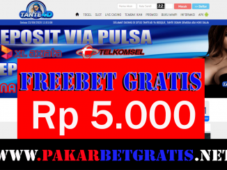 Freebet Gratis Tante4D Rp 5.000 Tanpa Deposit