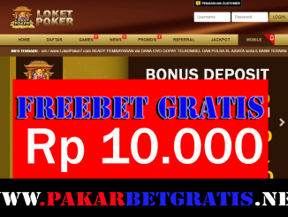 Freebet Gratis LokerPoker Rp 10.000 Tanpa Deposit