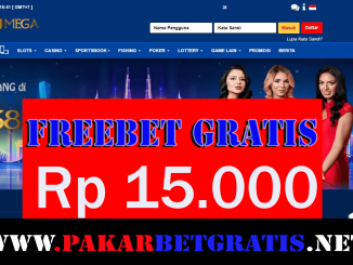 Freebet Gratis 368Mega Rp 15.000 Tanpa Deposit