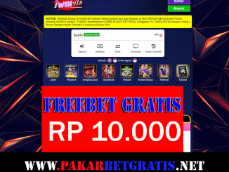 Situs Iwin918 Freebet Gratis Rp 10.000 Tanpa Deposit