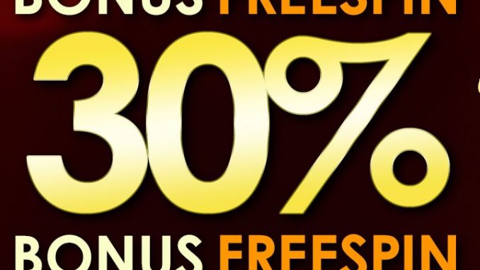 Bonus Freespin 30%