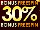 Bonus Freespin 30%