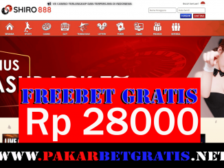 Shiro888 Freebet Gratis Rp 28000 Tanpa Deposit