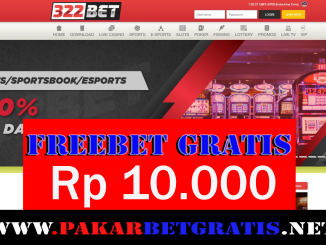 322Bet Freebet Gratis Rp 10.000 Tanpa Deposit