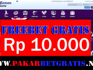 Garudagame Freebet gratis Rp 10.000 Tanpa Deposit