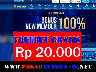 Gurita168 Freebet Gratis Rp 20.000 Tanpa Deposit