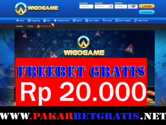 WigoGame Freebet Gratis Rp 20.000 Tanpa Deposit