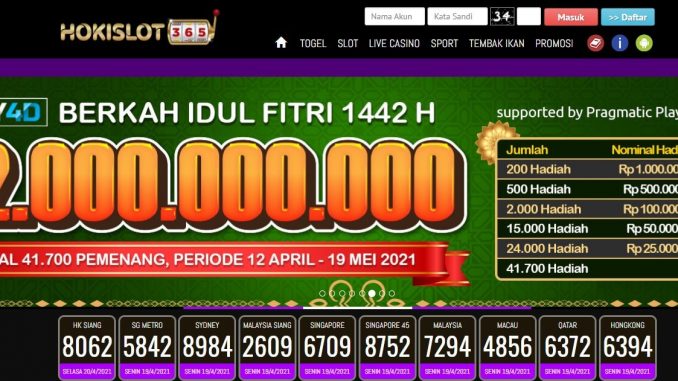 HokiSlot365 Situs slot online resmi indonesia