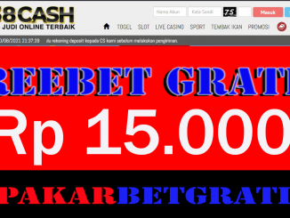 138Cash Freebet Gratis Rp 15.000 Tanpa Deposit