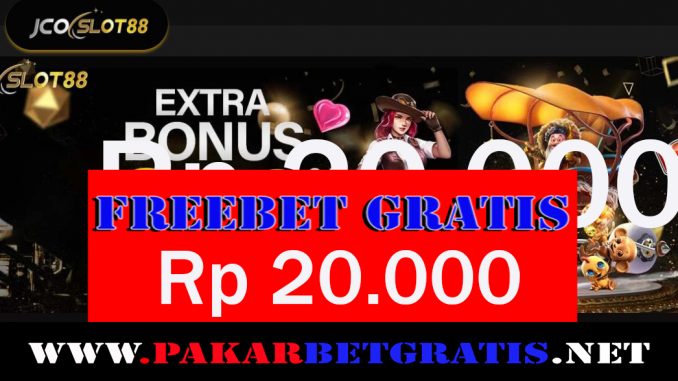 JcoSlot88 Freebet Gratis Rp 20.000 Tanpa Deposit' JcoSlot88 Freebet Gratis Rp 20.000 Tanpa Deposit