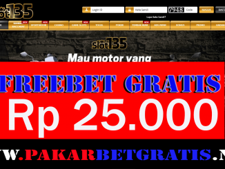 Slot135 Freebet Gratis Rp 25.000 Tanpa Deposit