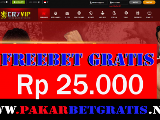 Cr7Vip Freebet Gratis Rp 25.000 Tanpa Deposit