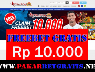 Ronaldo4D Freebet Gratis Rp 10.000 Tanpa Deposit
