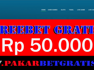 Gamespools freebet gratis Rp 50.000 Tanpa Deposit