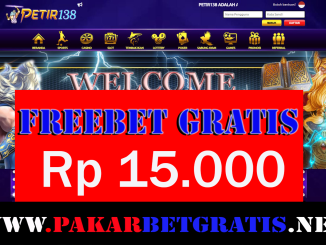 Petir138 Freebet Gratis Rp 15.000 Tanpa Deposit