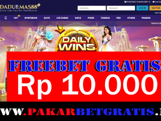 Daduemas88 Freebet Gratis Rp 10.000 Tanpa Deposit