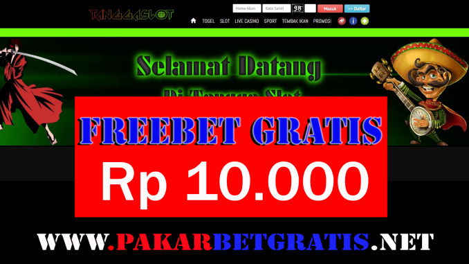 TanggaSlot Freebet Gratis Rp 10.000 Tanpa Deposit`