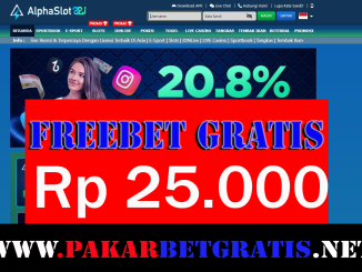 AlphaSlot88 Freebet Gratis Rp 25.000 Tanpa Deposit