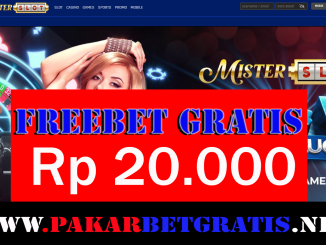 MisteriSlot Freebet Gratis Rp 20.000 Tanpa Deposit